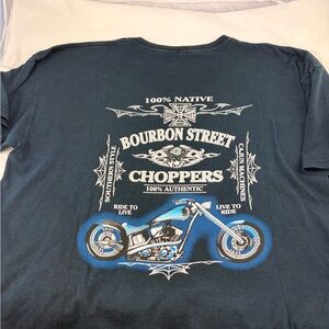 Bourbon Street Choppers T Shirt, XL